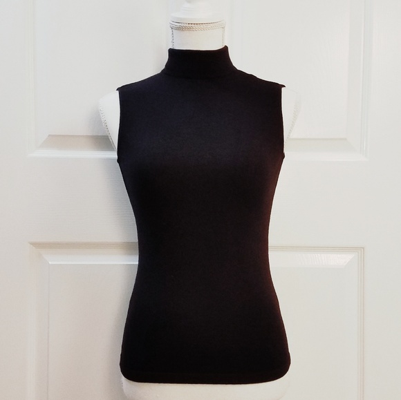 Dolce & Gabbana Tops - Dolce & Gabbana Snap-Back Mock Neck Top